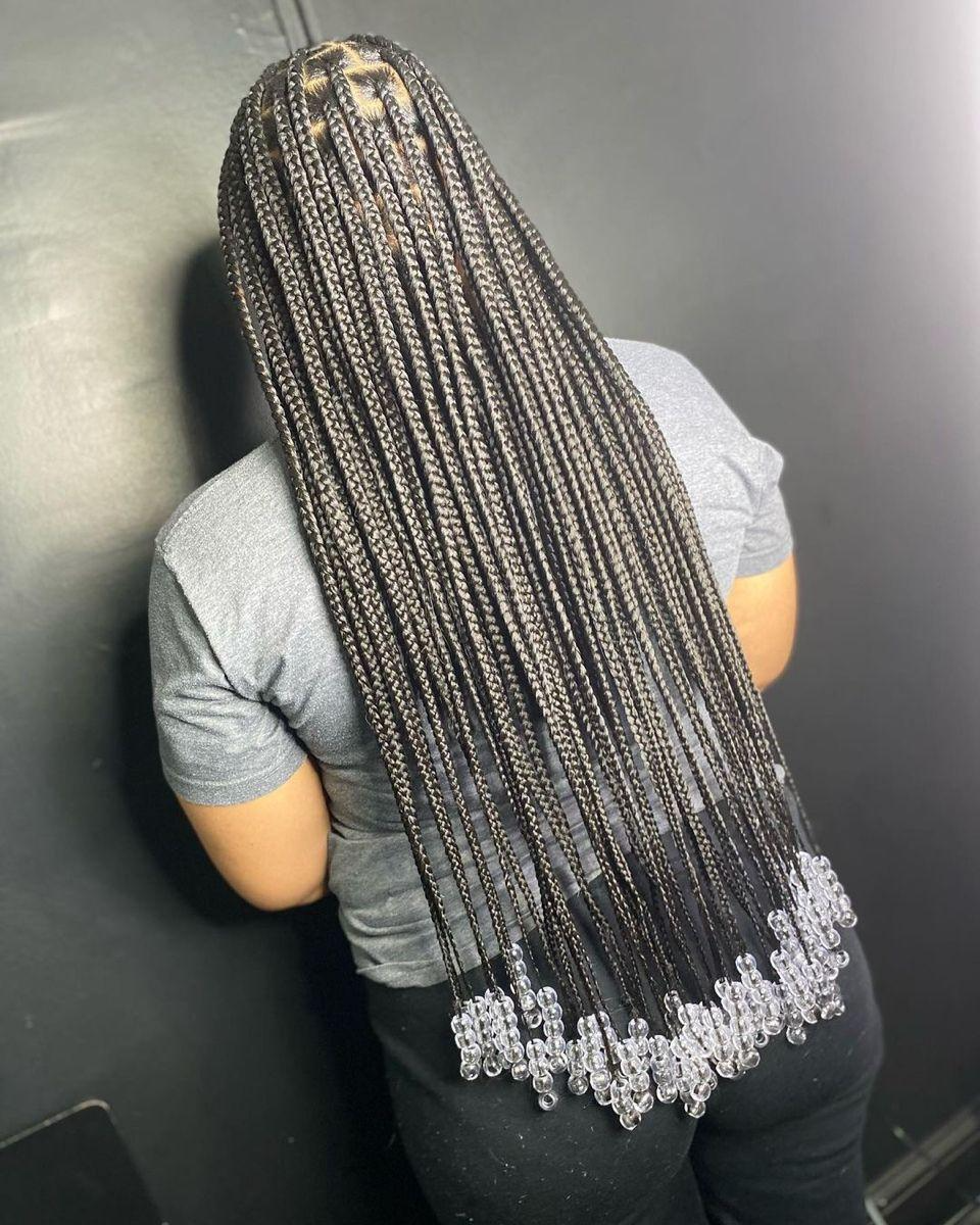 Trendy Knotless Braids With Beads To Try Womanly Modern