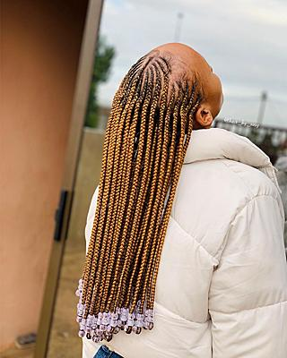 Long Fulani Tribal Braids