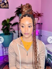 Ombre Goddess Knotless Braids