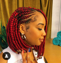 Bob Knotless Braids 