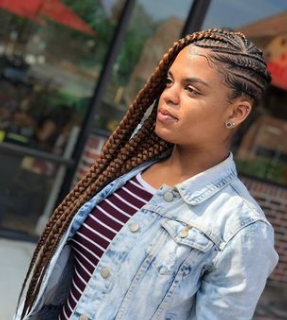 Lemonades Goddess Knotless Braids 