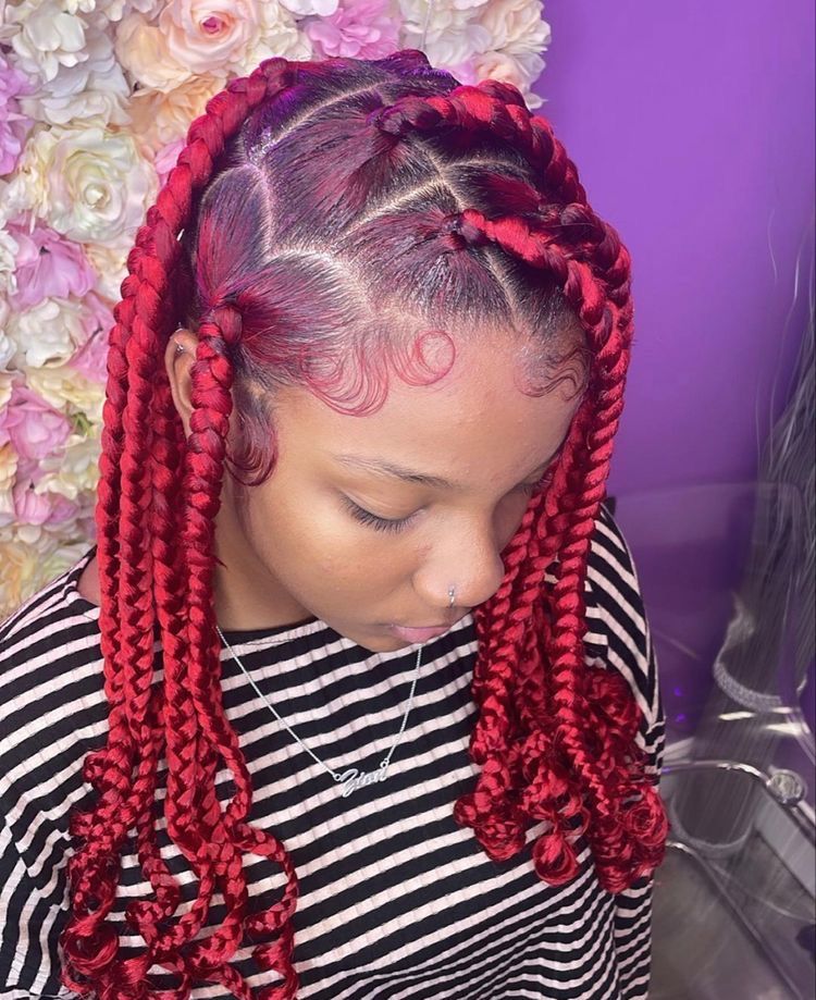 Red Coi Leray Braids