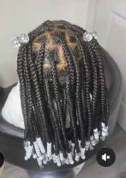 Knotless Braids With Beads