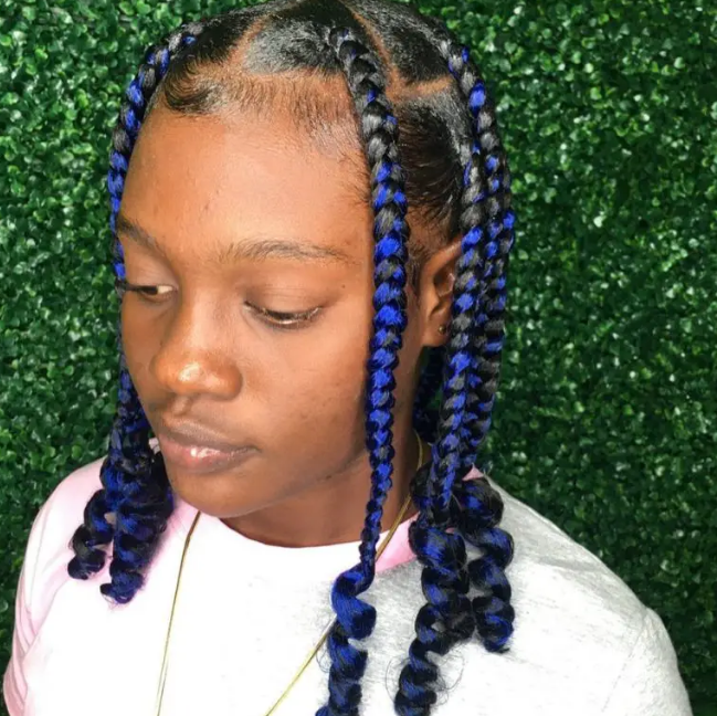 Blue Coi Leray Braids