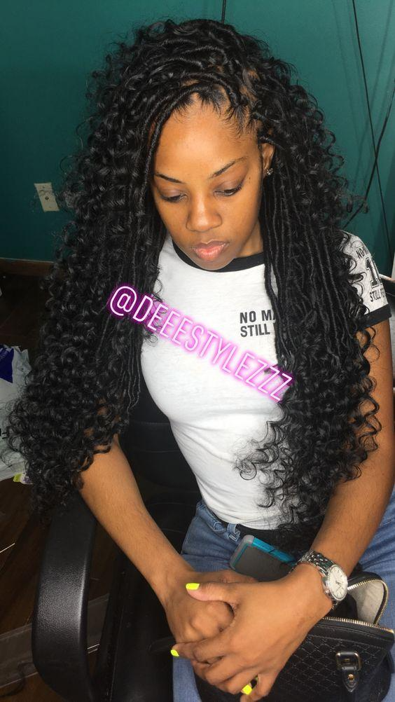 Long Goddess Faux Locs