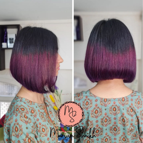 Layered Ombre Lob